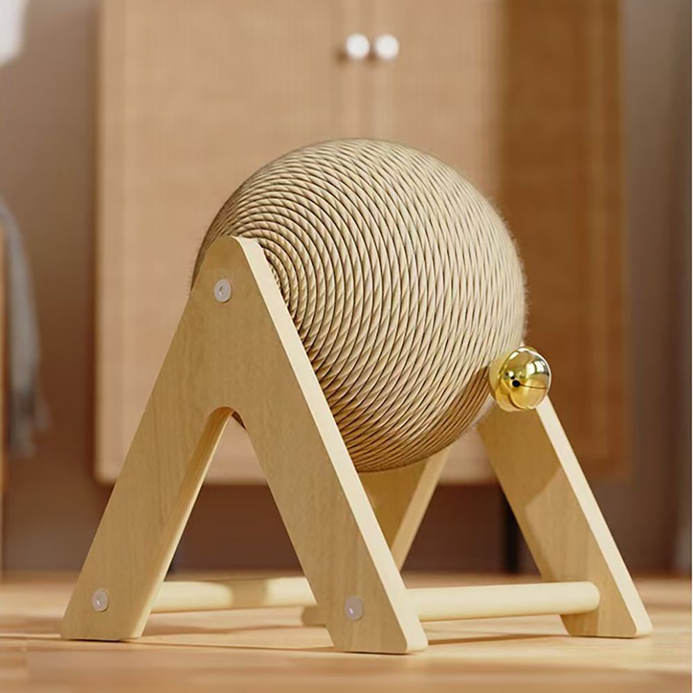 Elephant Stand with Rope Ball