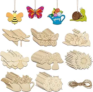 DIY Unfinished Wooden Gift Box Kit - 3