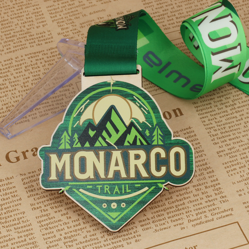 custom 3D wooden marathon medal for sports awards fun run trail race and event souvenirs 4