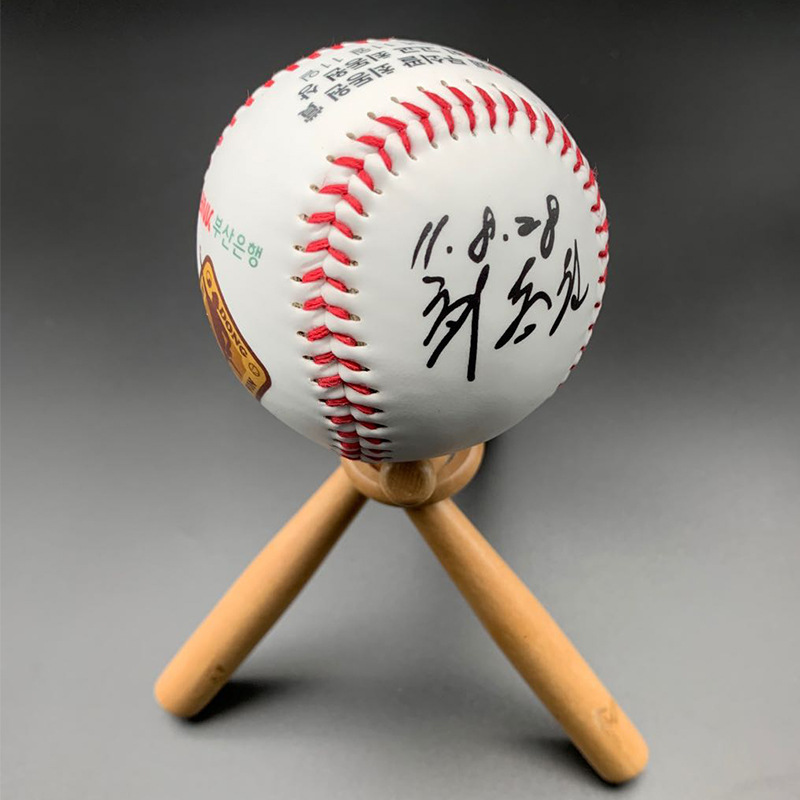 mini solid wood baseball bat set with custom logo for sports souvenirs and promotional gifts 5