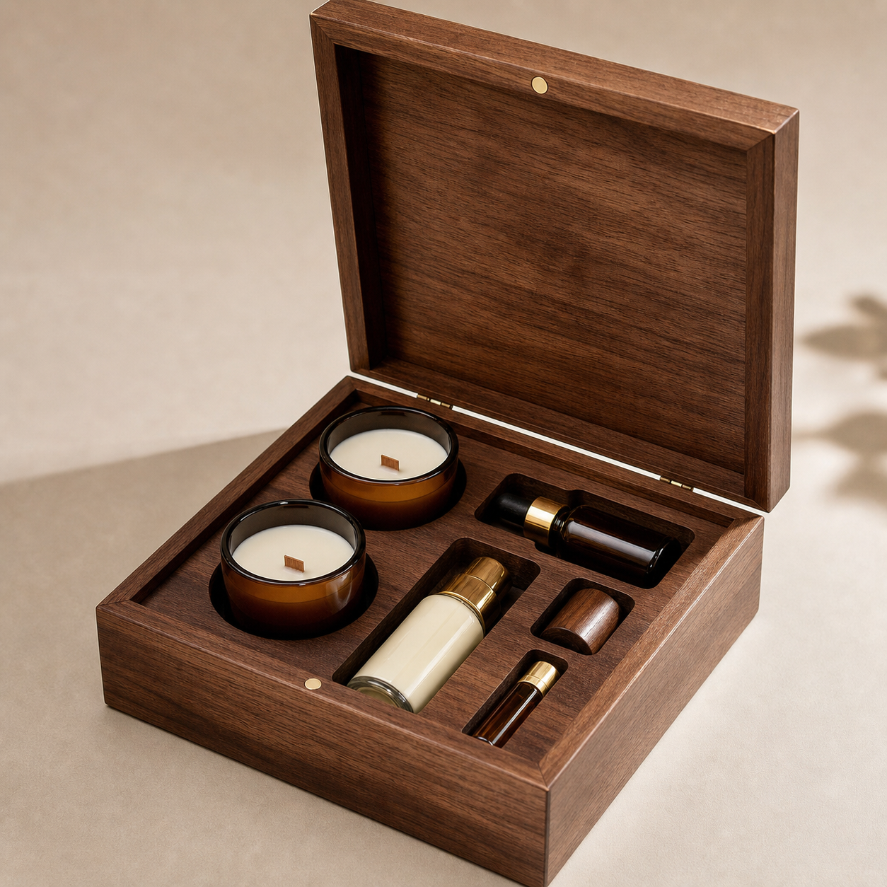 Premium Wooden Keepsake Gift Box with Latch - 2