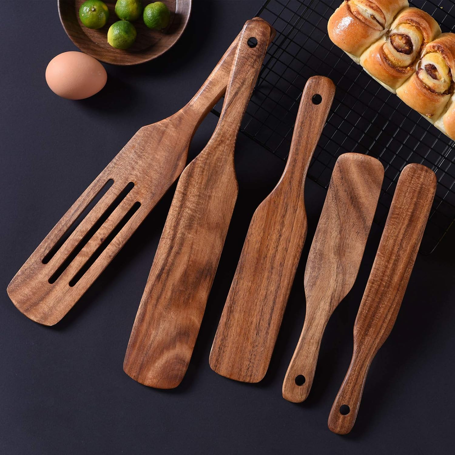 Two-Tier Wooden Serving Stand for Charcuterie and Desserts