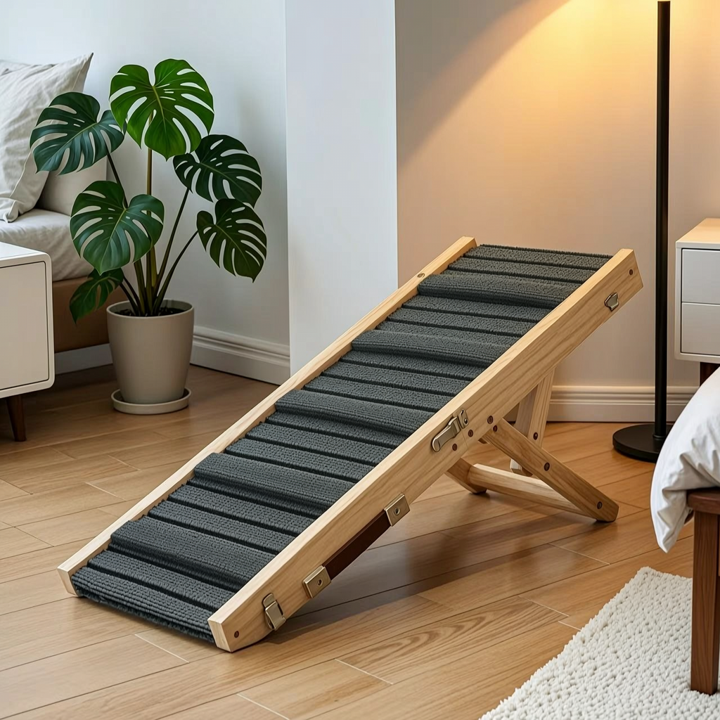 Wall-Mounted Cat Bed with Fabric Hammock - 3