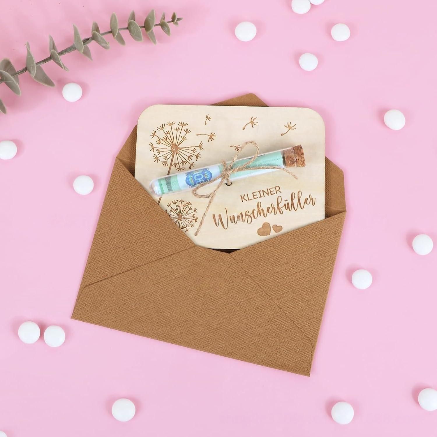 Custom Wooden Money Gift Card Holders Wholesale