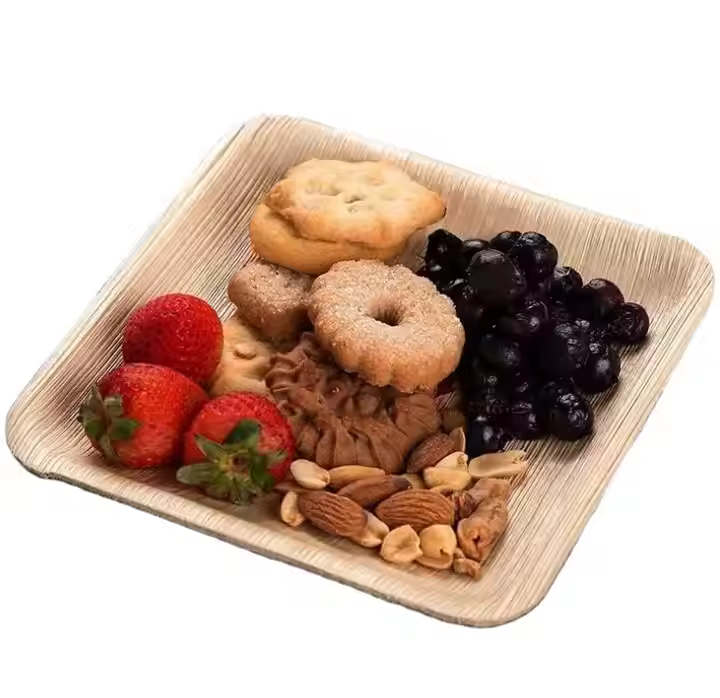 Eco Wood Wedding Plate